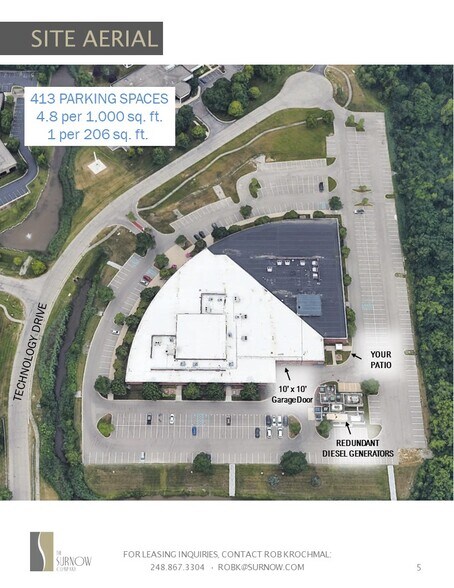 More Photos Of 880 Technology Dr, Ann Arbor Light Distribution For Lease