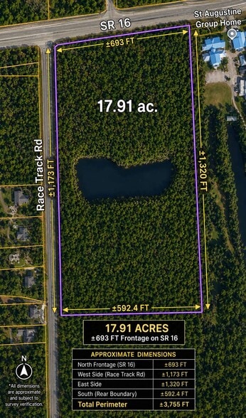 Primary Photo Of 1755-1775 Sr-16, Saint Augustine Land For Sale