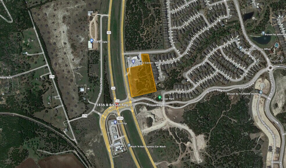 More Photos Of 183A & Huddleston Road, Leander Land For Sale