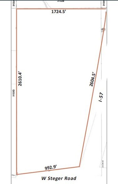 More Photos Of W Steger rd @ I-57, Richton Park Land For Sale