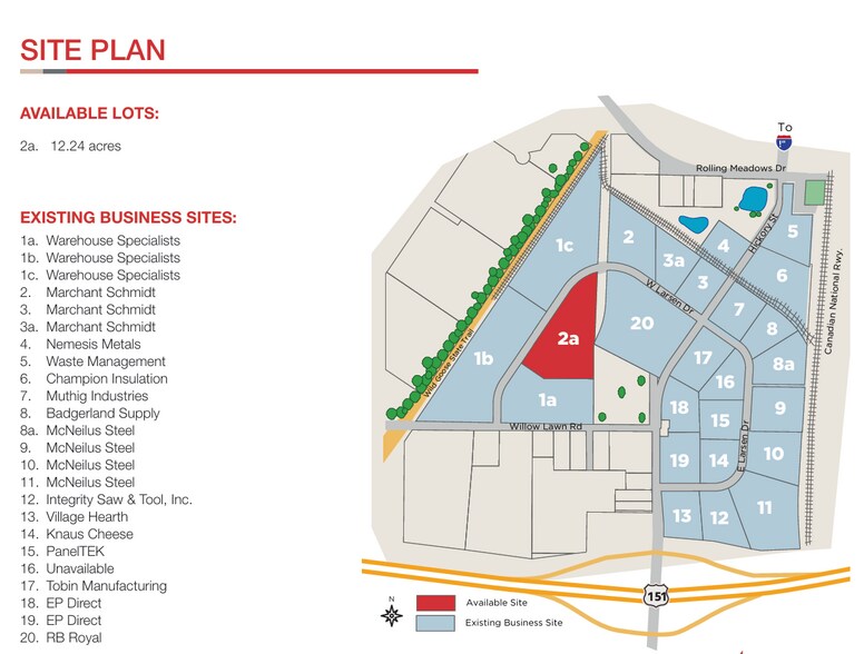 More Photos Of Southwest Industrial Park, Fond Du Lac Land For Sale