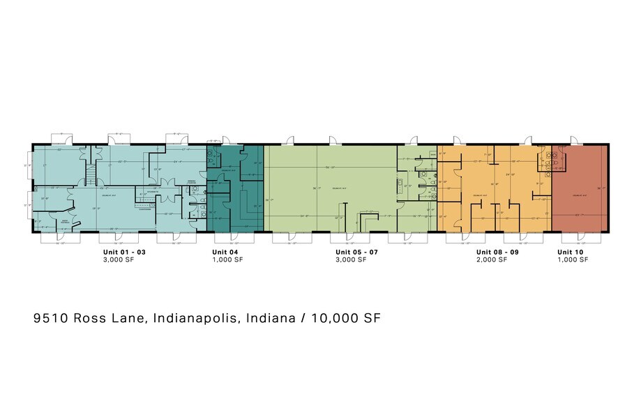 More Photos Of 9507-9510 Ross Ln, Indianapolis Office For Lease