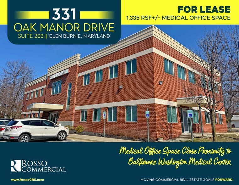 Primary Photo Of 331 Oak Manor Dr, Glen Burnie Medical For Lease