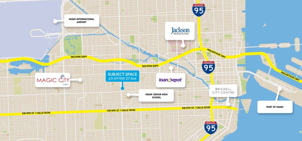 More Photos Of 69 NW 27th Ave, Miami Storefront Retail Office For Sale