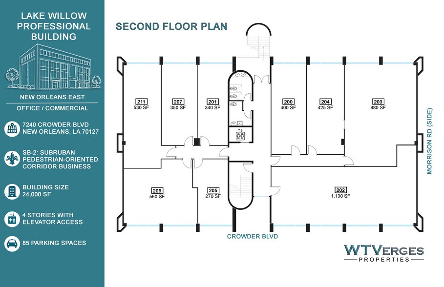 More Photos Of 7240 Crowder Blvd, New Orleans Medical For Lease