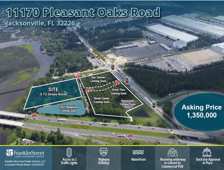 Primary Photo Of 11170 Pleasant Oak Rd N, Jacksonville Land For Sale