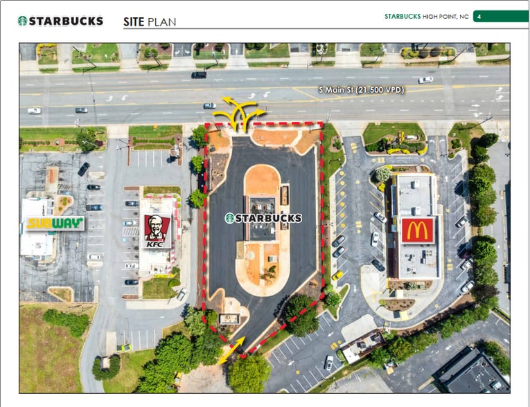 More Photos Of 2728 S Main St, High Point Restaurant For Sale