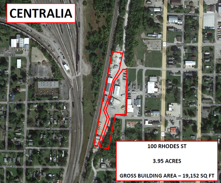 Primary Photo Of 100 Rhodes St, Centralia Manufacturing For Sale