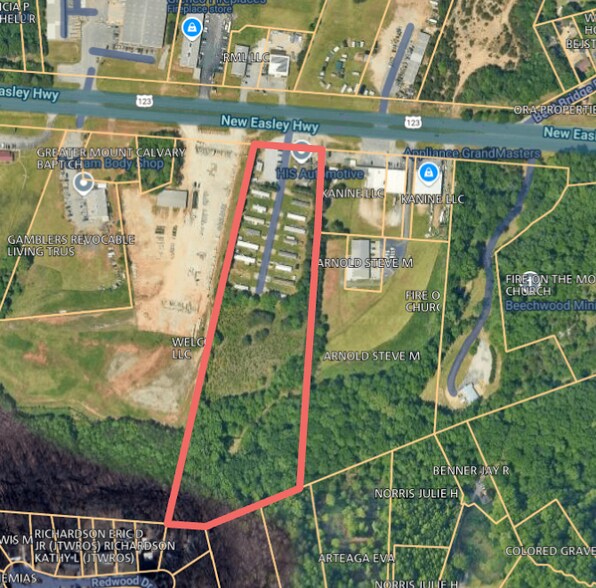 More Photos Of 2505 New Easley Hwy, Greenville Land For Sale