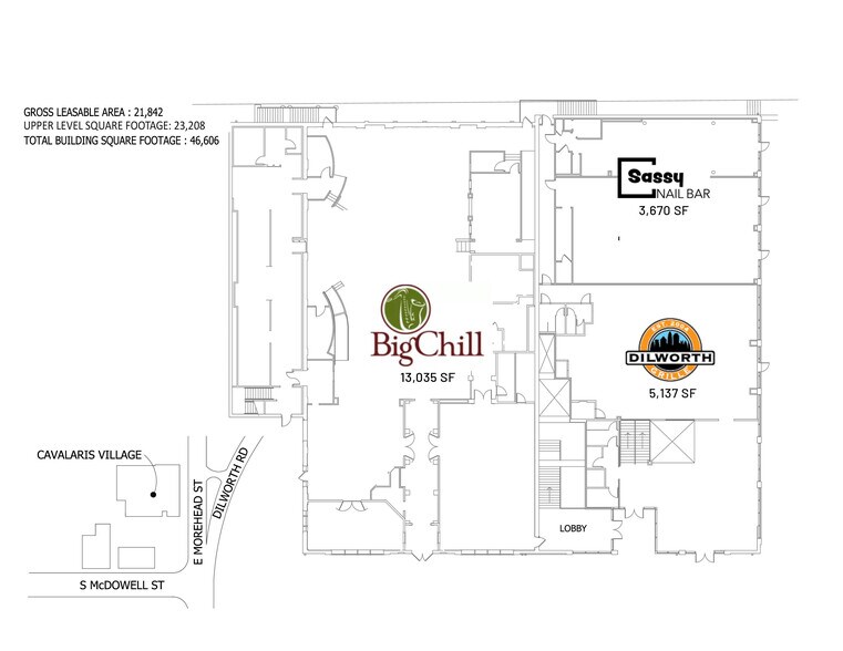 More Photos Of 911 E Morehead St, Charlotte Unknown For Lease