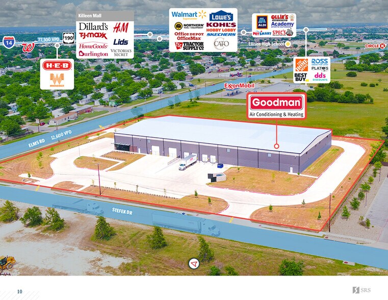 More Photos Of 402 W Elms Rd, Killeen Warehouse For Sale