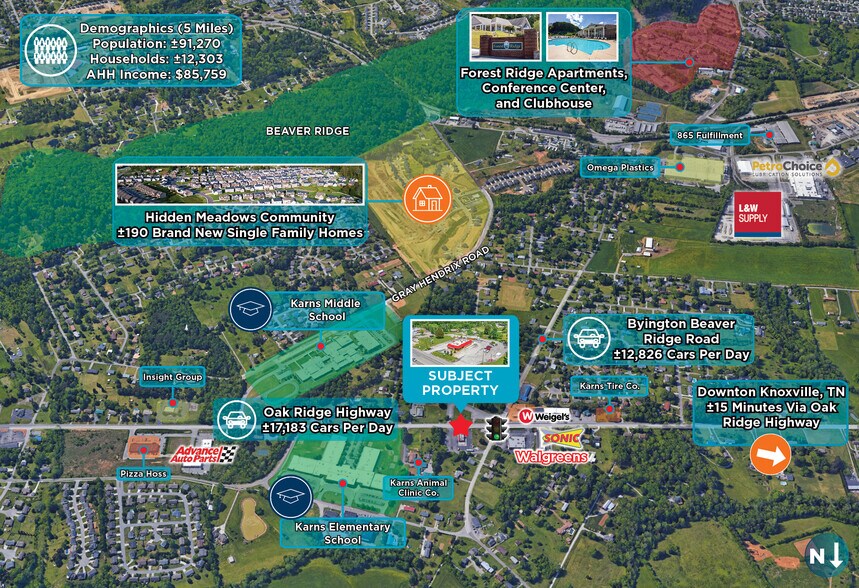 More Photos Of 7762 Oak Ridge Hwy, Knoxville Fast Food For Lease