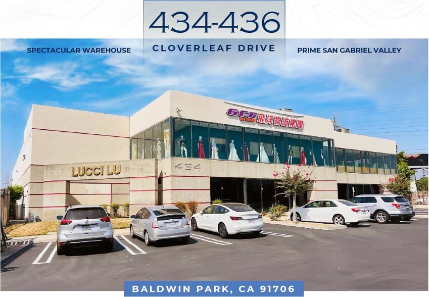 Primary Photo Of 434-436 Cloverleaf Dr, Baldwin Park Warehouse For Sale