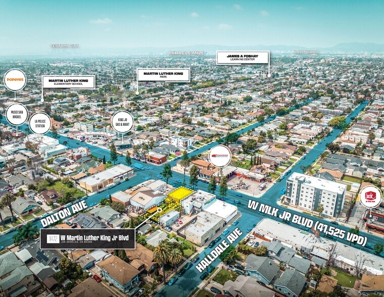 More Photos Of 1472-1474 W Martin Luther King Jr Blvd, Los Angeles Storefront For Sale