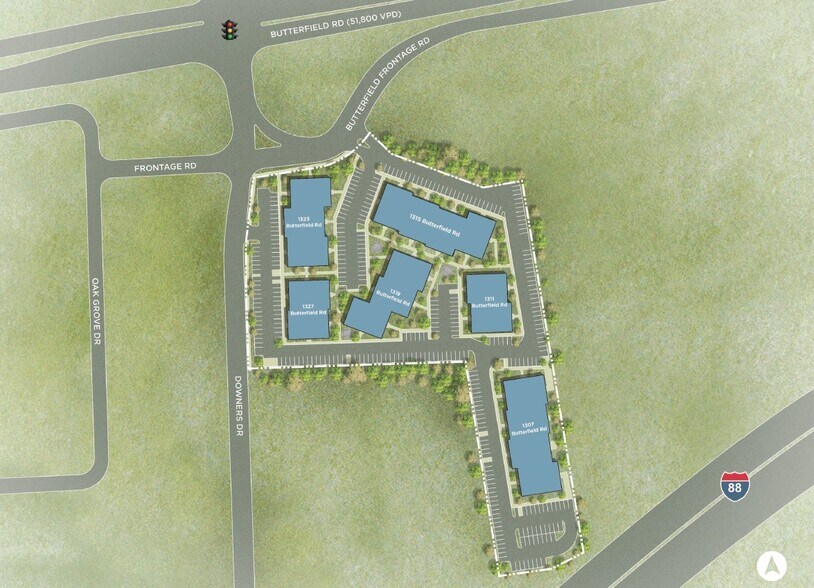 More Photos Of 1323 Butterfield Rd, Downers Grove Unknown For Lease