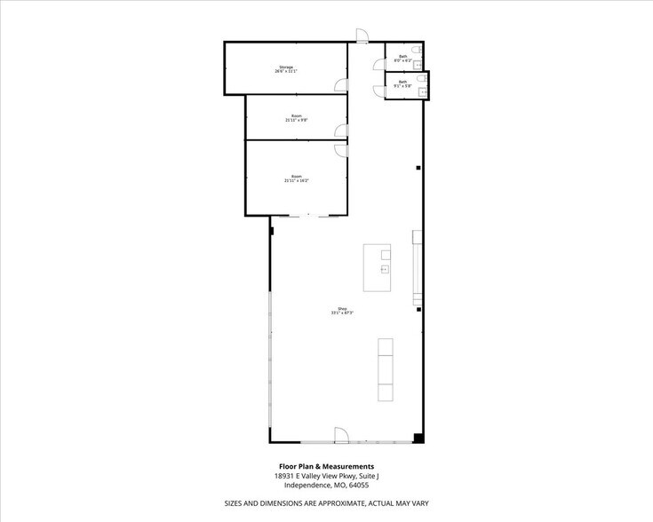 More Photos Of 18931 E Valley View Pky, Independence Storefront Retail Office For Lease