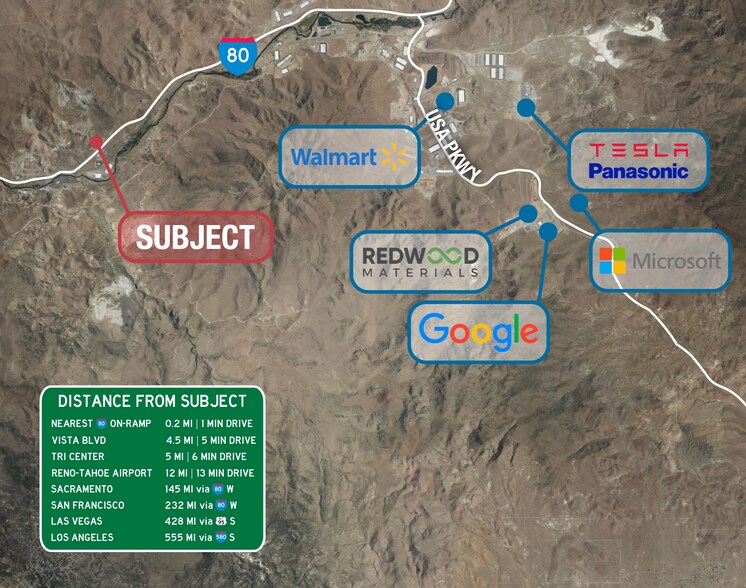 More Photos Of 11998 Interstate 80 E, Sparks Land For Lease