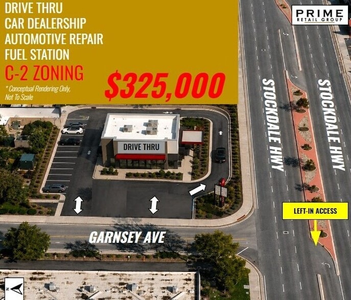 Primary Photo Of 3730 Stockdale Hwy, Bakersfield Land For Sale