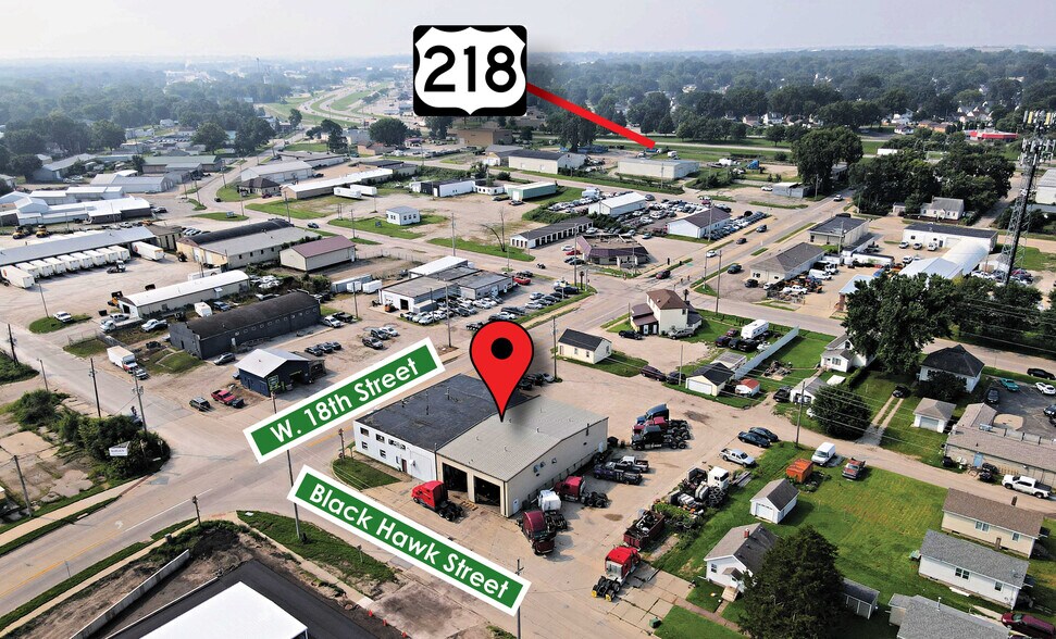 Primary Photo Of 170 W 18th St, Waterloo Industrial For Sale