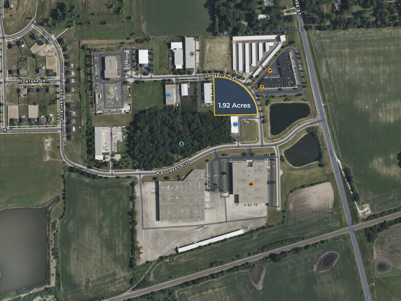 More Photos Of 132 Commercial Dr, Yorkville Land For Sale