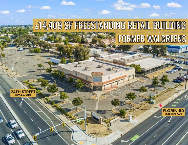 Primary Photo Of 7155 24th St, Sacramento Drugstore For Sale