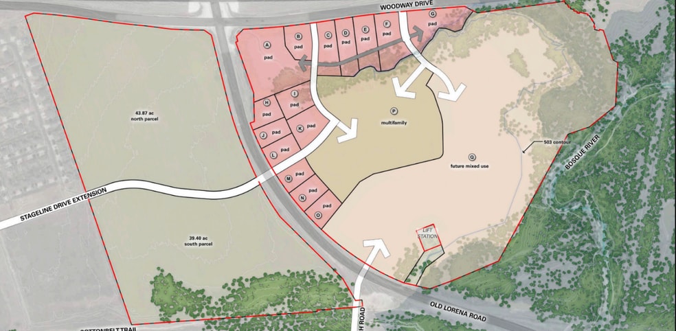 Primary Photo Of The Crossing @ 84, McGregor Land For Sale