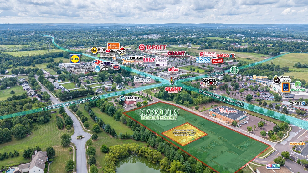 Primary Photo Of 36 W Ridge Pike, Limerick Supermarket For Sale