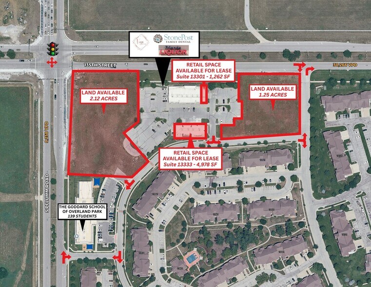 Primary Photo Of 13301 W 135th St, Overland Park Land For Sale