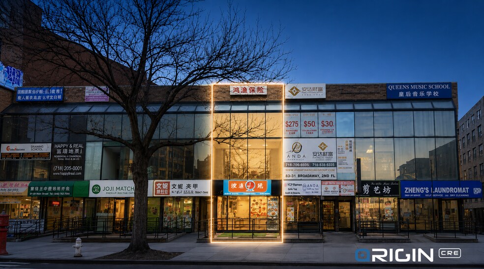 Primary Photo Of 83-29 Broadway, Flushing Storefront Retail Office For Sale