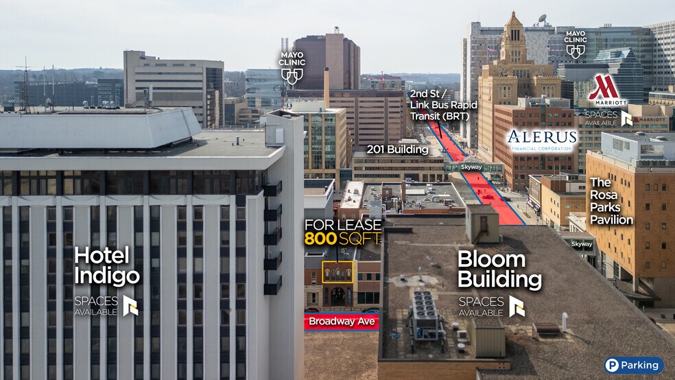 More Photos Of 211 Broadway Ave S, Rochester Freestanding For Lease