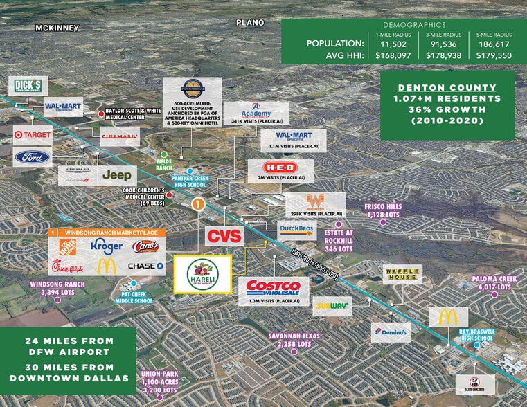 More Photos Of 5530 W University Dr, Prosper General Retail For Sale