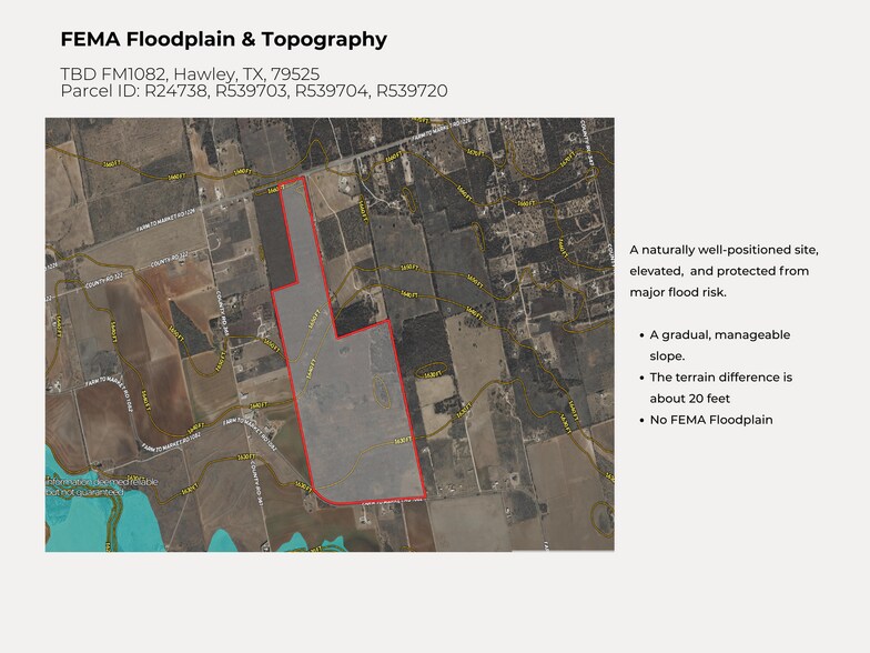 Primary Photo Of FM 1082, Hawley Land For Sale