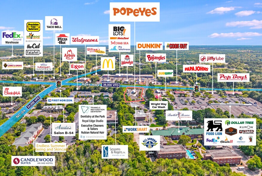 More Photos Of 4818 Apex Hwy, Durham Fast Food For Sale