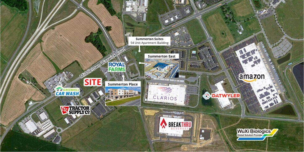 More Photos Of 870 Middletown Warwick Rd, Middletown Land For Lease