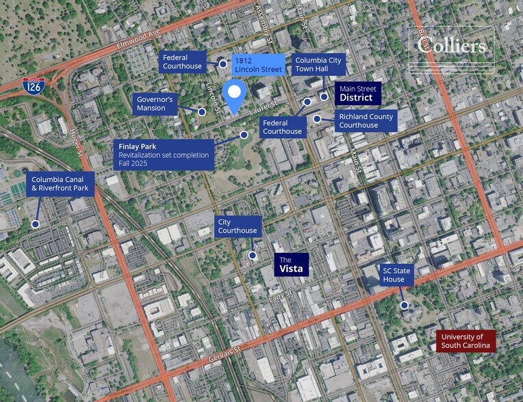 More Photos Of 1812 Lincoln St, Columbia Office For Lease