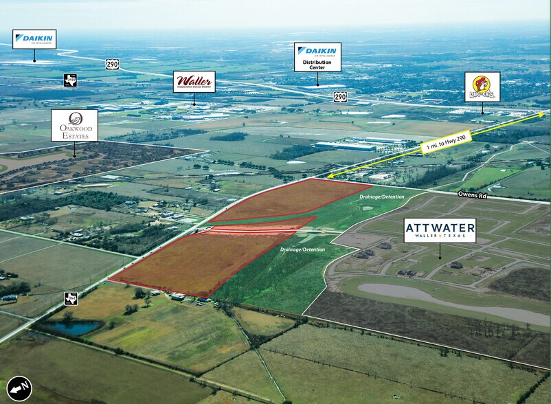 Primary Photo Of Owens & FM 362 rd, Waller Land For Sale