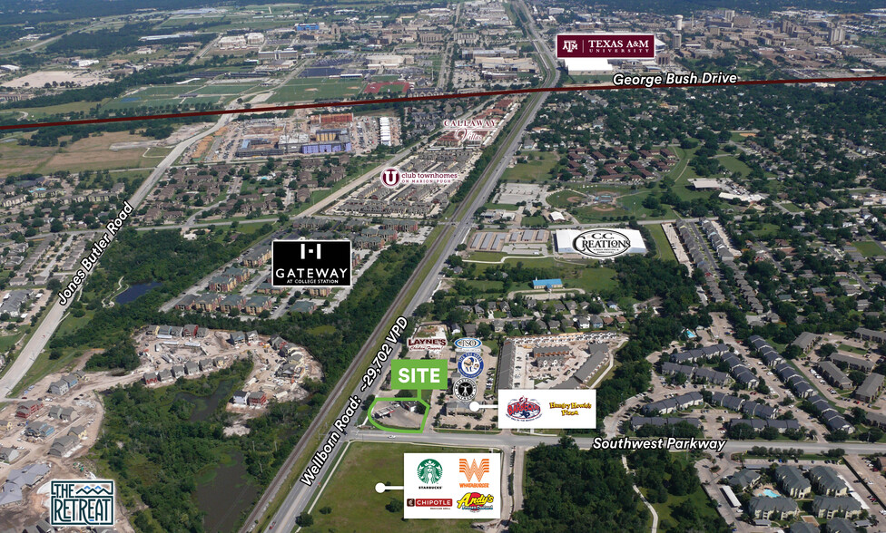 Primary Photo Of 101 Southwest Pky, College Station Land For Lease