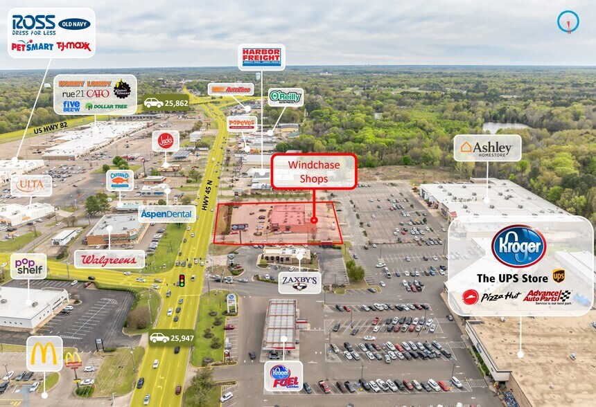 More Photos Of 1725 Highway 45 N, Columbus Storefront For Sale