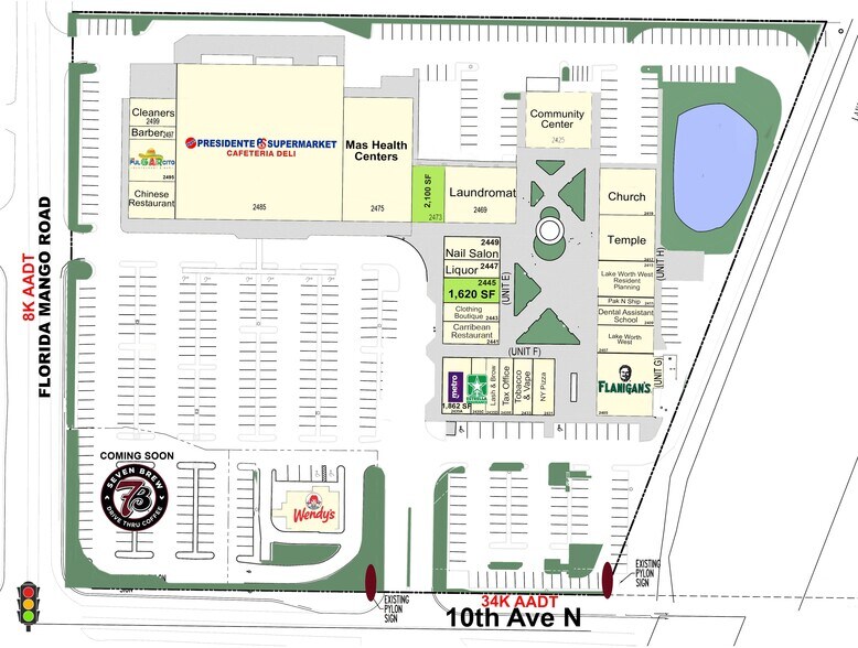 More Photos Of 2401-2499 10th Ave N, Lake Worth Unknown For Lease