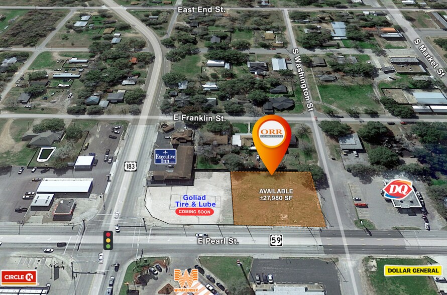 Primary Photo Of 108 S Jefferson St, Goliad Land For Sale