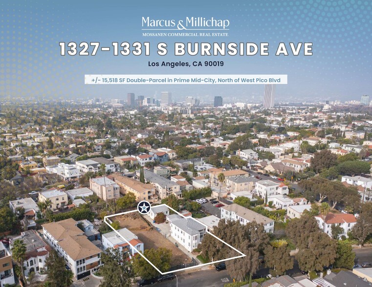 Primary Photo Of 1327 S Burnside Ave, Los Angeles Land For Sale