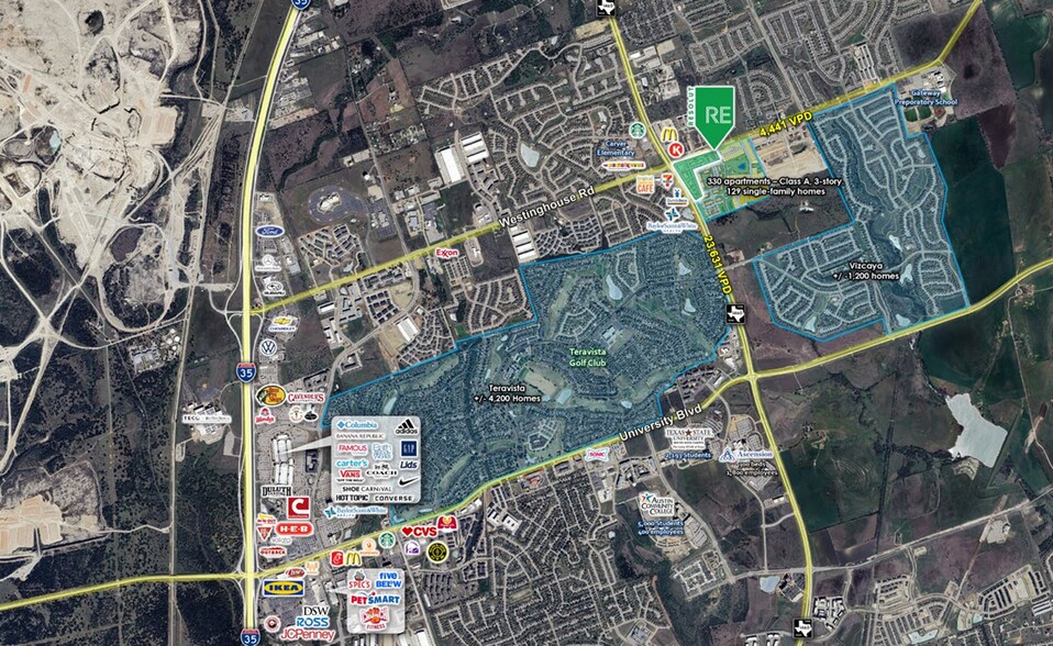 More Photos Of SE Corner Westinghouse Road and FM 1460, Georgetown Unknown For Lease