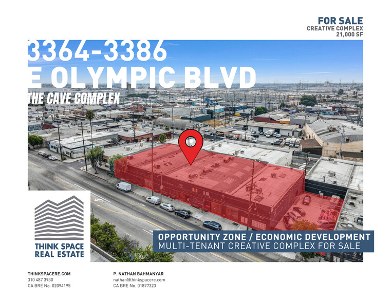 Primary Photo Of 3364-3386 E Olympic Blvd, Los Angeles Warehouse For Sale