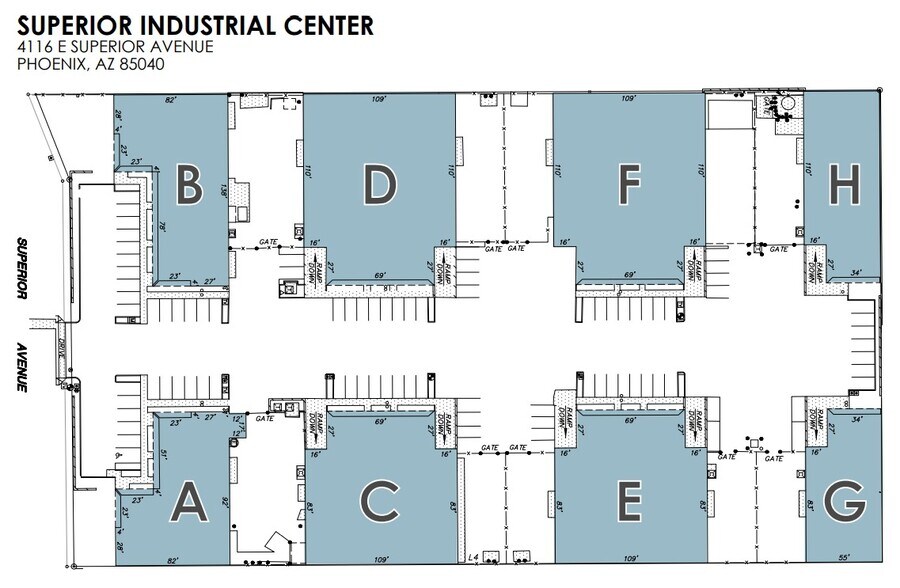 More Photos Of 4116 E Superior Ave, Phoenix Unknown For Lease