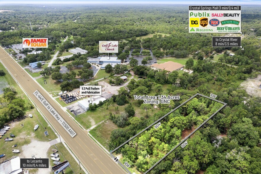 More Photos Of 6574 W Gulf To Lake Hwy, Crystal River Land For Sale