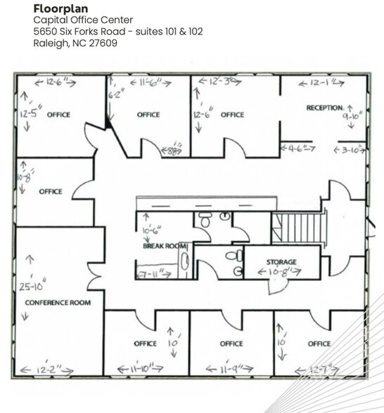 More Photos Of 5650 Six Forks Rd, Raleigh Office For Lease