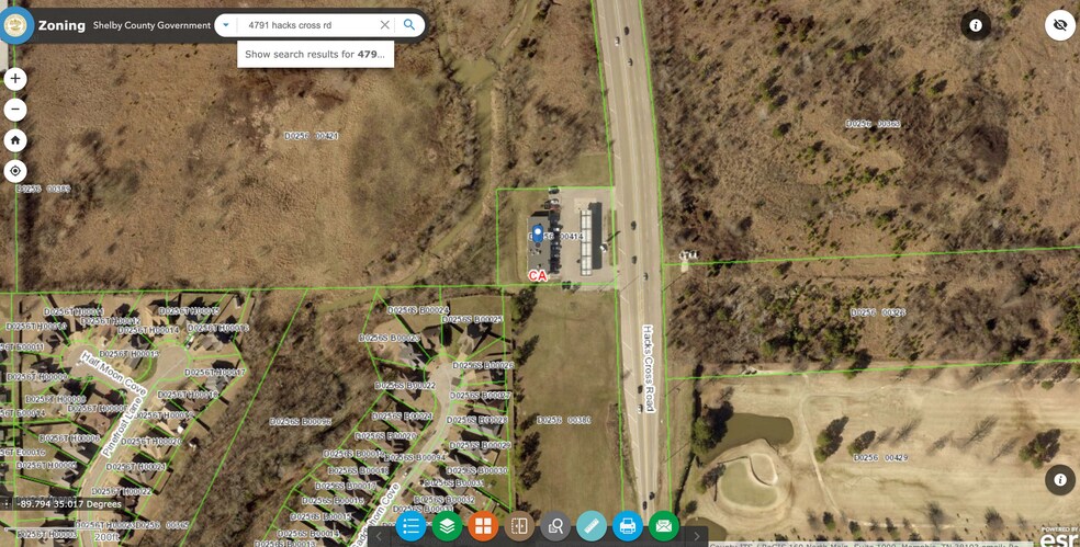 More Photos Of 4791 Hacks Cross Rd, Memphis Service Station For Lease