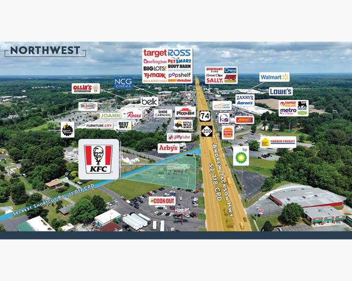 More Photos Of 2021 W Roosevelt Blvd, Monroe Fast Food For Sale