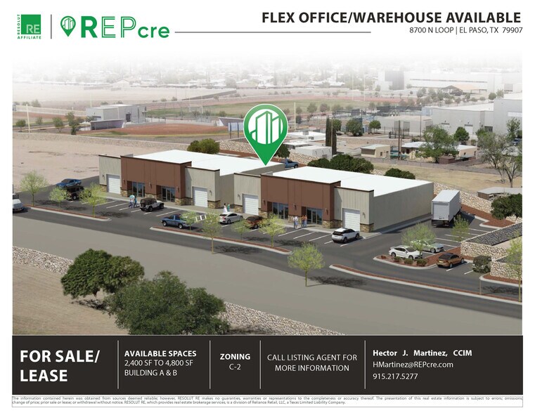 Primary Photo Of 8700 N Loop Dr, El Paso Land For Lease