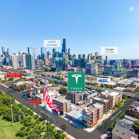 More Photos Of 1053-1055 W Grand Ave, Chicago Auto Dealership For Lease